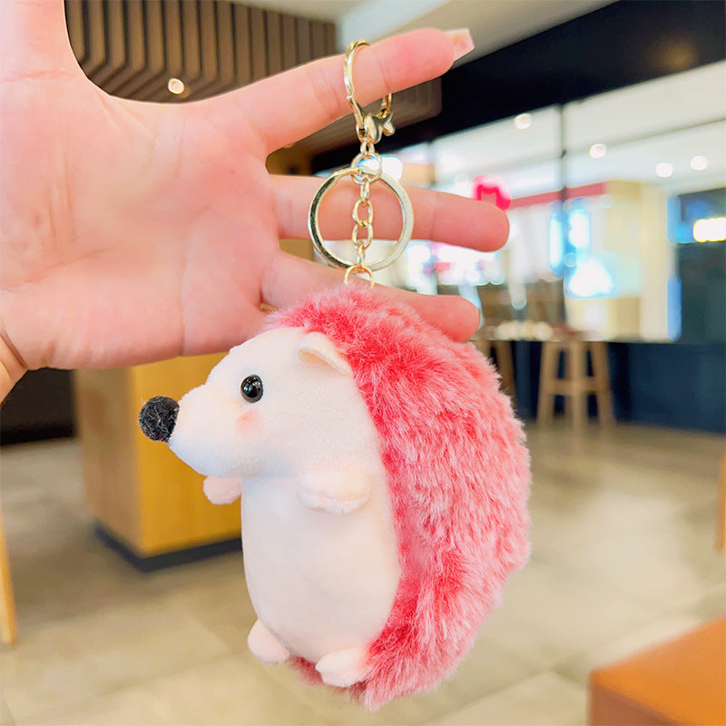 Wholesale Plush Little Hedgehog Keychain
